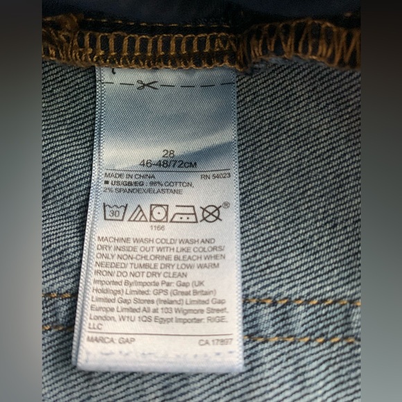 GAP JEANS WOMEN’S BEST GIRLFRIEND WAIST SIZE 28 - Picture 8 of 13